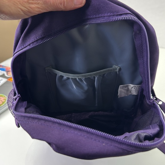 Unisex Mountain Warehouse Purple Mini Backpack - Picture 6 of 10